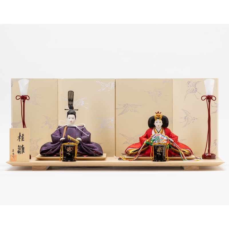 2195様感謝‼️伊万里錦手向付おひたしにはこれ‼️桃手に鶴と竹六弁花在