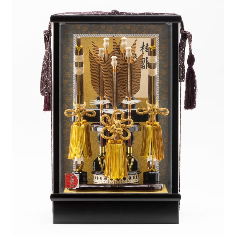 破魔弓　飾り 喜多」破魔弓飾り | 桂雛／小佐畑人形店