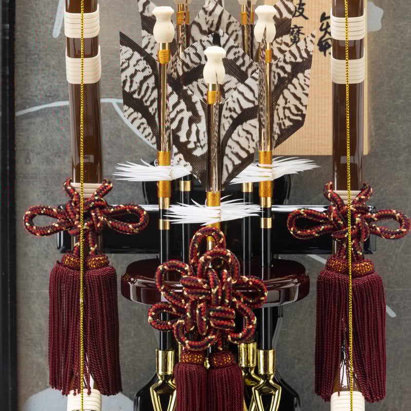 節句の破魔弓 喜多 会津塗」 破魔弓飾り | 桂雛／小佐畑人形店