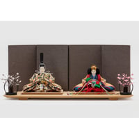 京十一番親王飾「手織袋帯：王宮麗華文錦」