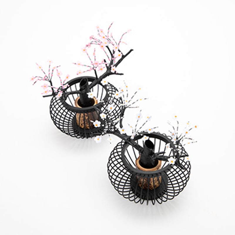 京十番親王飾り「能衣写し：桐に秋草図文錦」 | 桂雛／小佐畑人形店