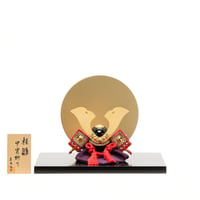 寿兜 磁石〇飾り