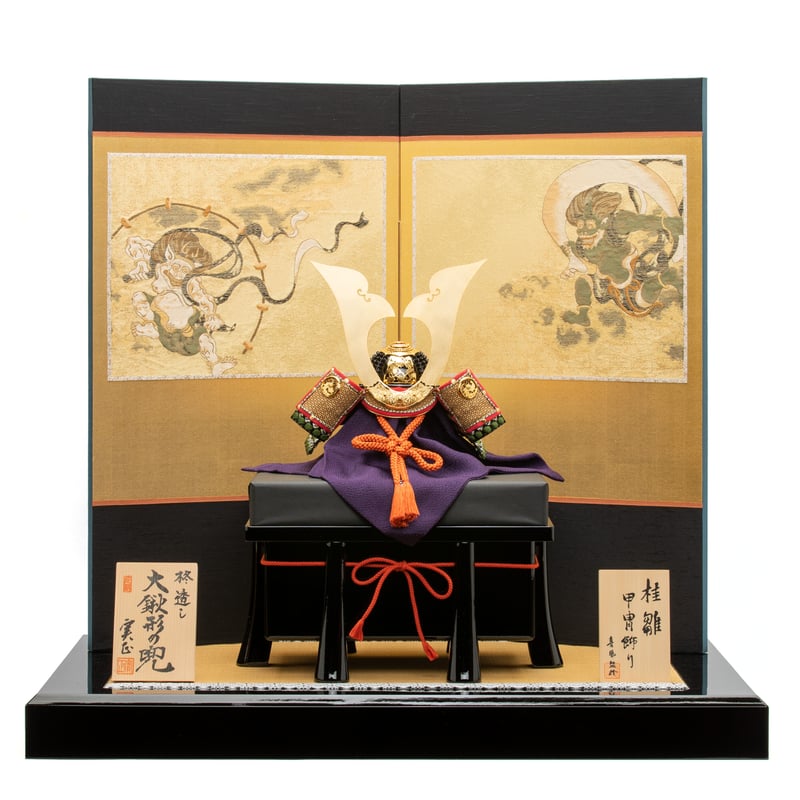 今こそお値引❗️掛軸『立雛図』立ち雛 箱無し♡上品なお顔立ち♡ 令花桐文箱入り | 立雛 | ひな人形、五月人形の幸一光 公式