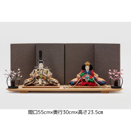 京十一番親王飾「手織袋帯：王宮麗華文錦」