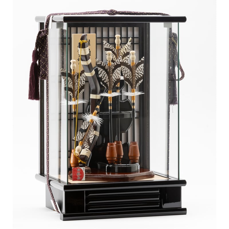 鳴弦」破魔弓飾り | 桂雛／小佐畑人形店