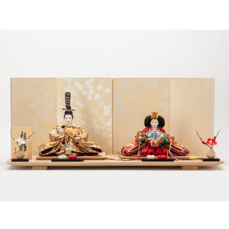 【美品】雛人形　親王飾り　一式セット fit=cover,w=800,h=800