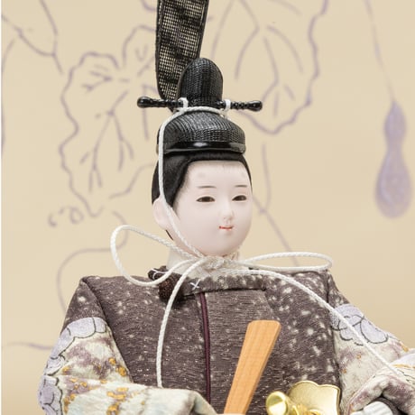 京十一番親王HAKO飾り「友禅四季草花図」