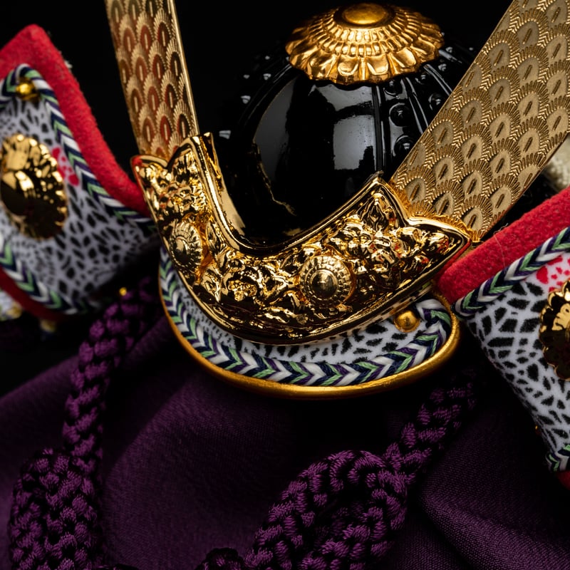 慶 兜飾り | 桂雛／小佐畑人形店