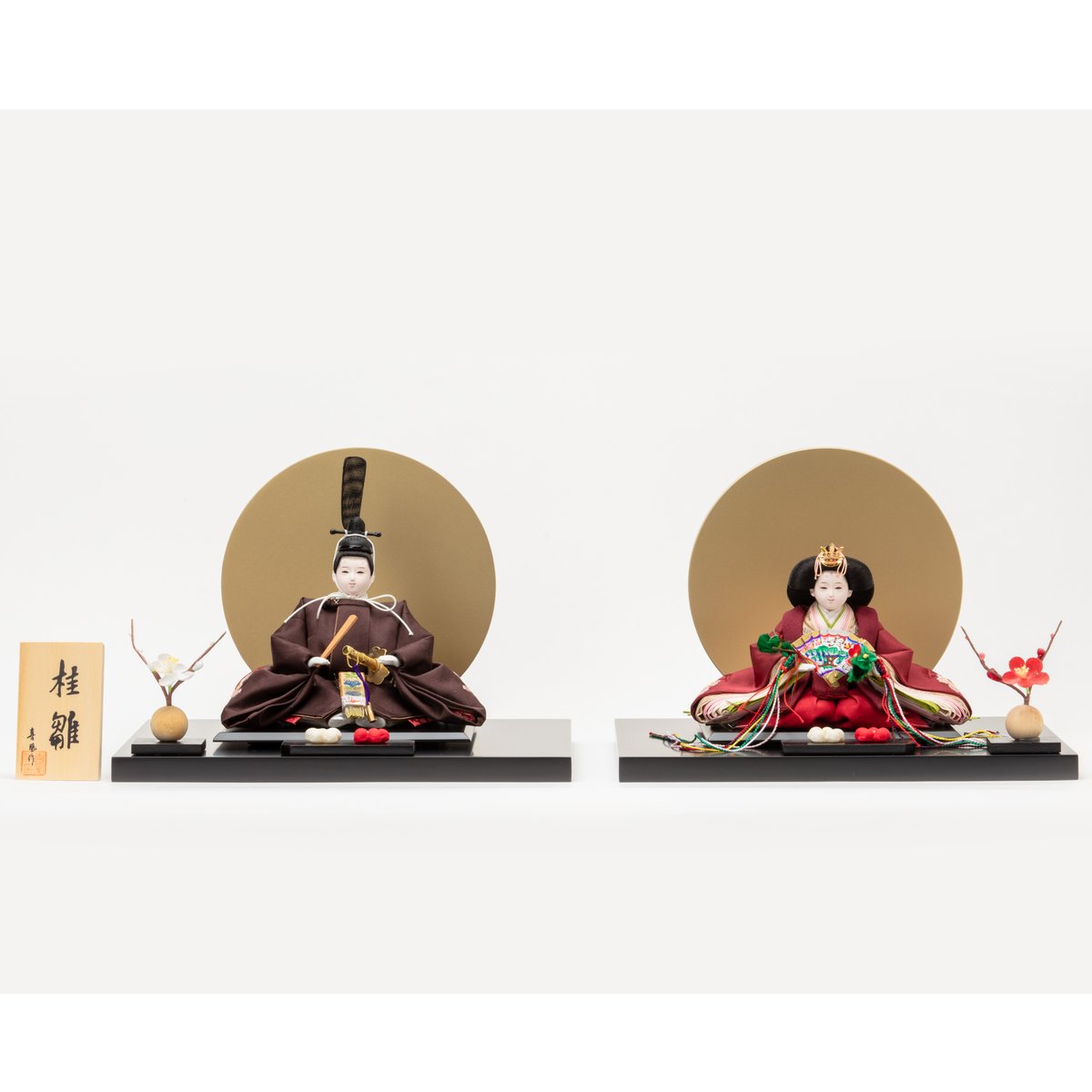●新品おひなさま●　桜づくし刺繍飾り　フルセット a3569-size.jpg