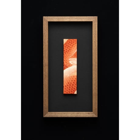 Nishiki Frame Raised Form「鯛尽くし」紅緋色 （くれないひいろ）