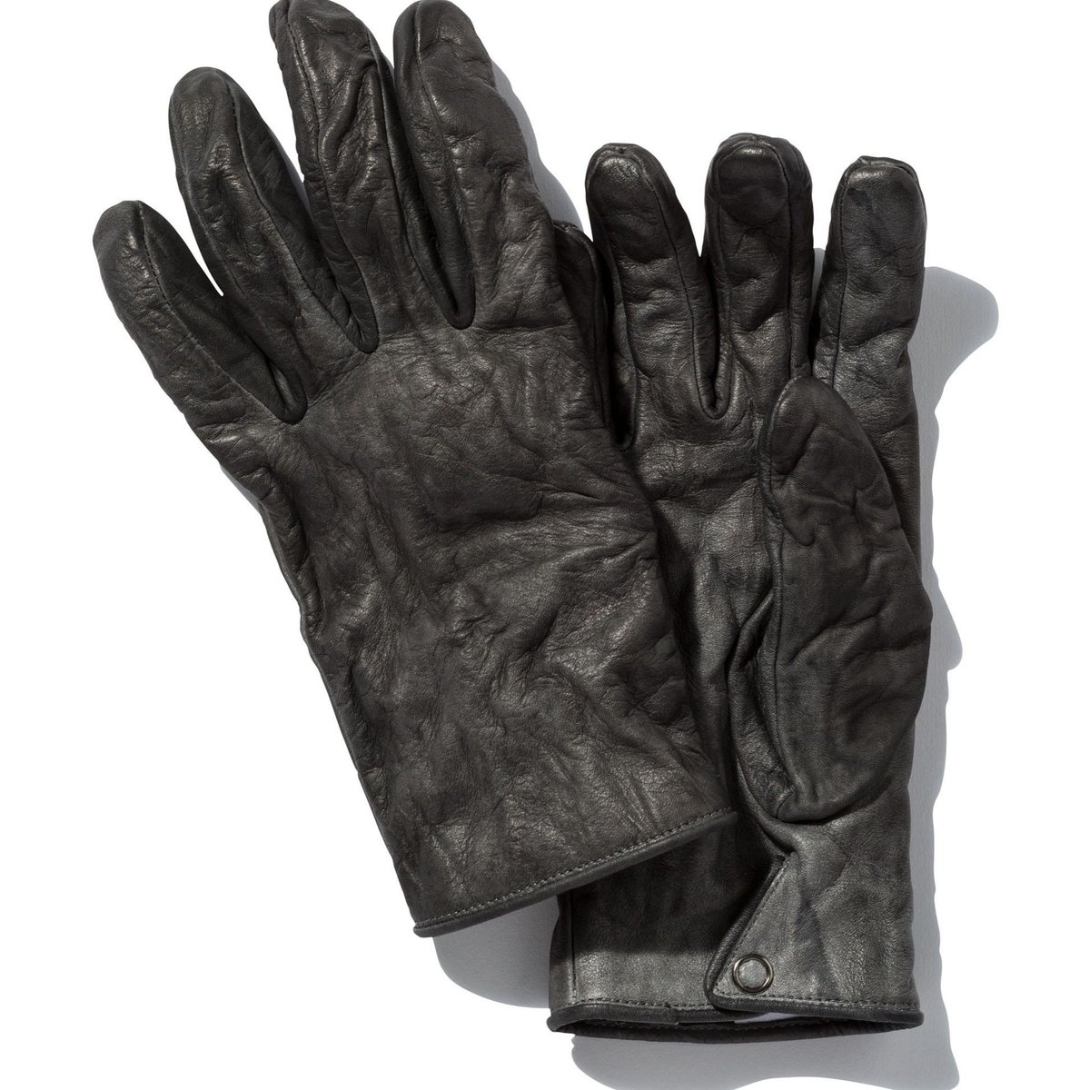 本革 カシミア グローブ Sen PAINT BLACK＆WHITE 5Days