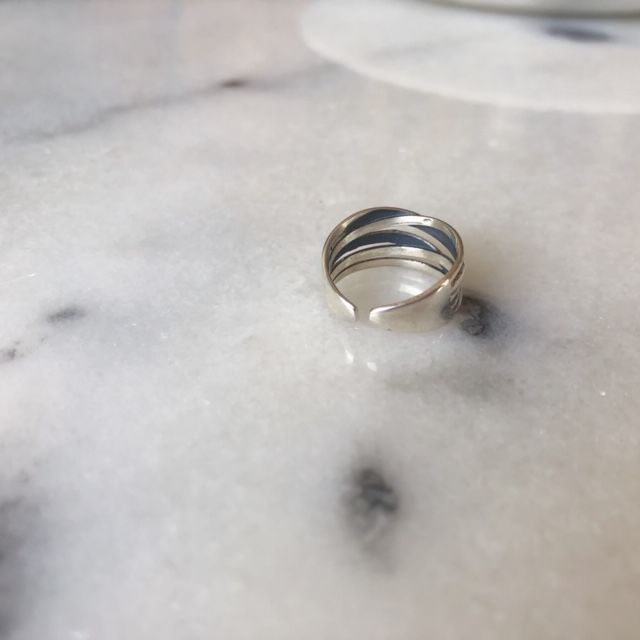 シルバー925ピンキーリング | RiiUM