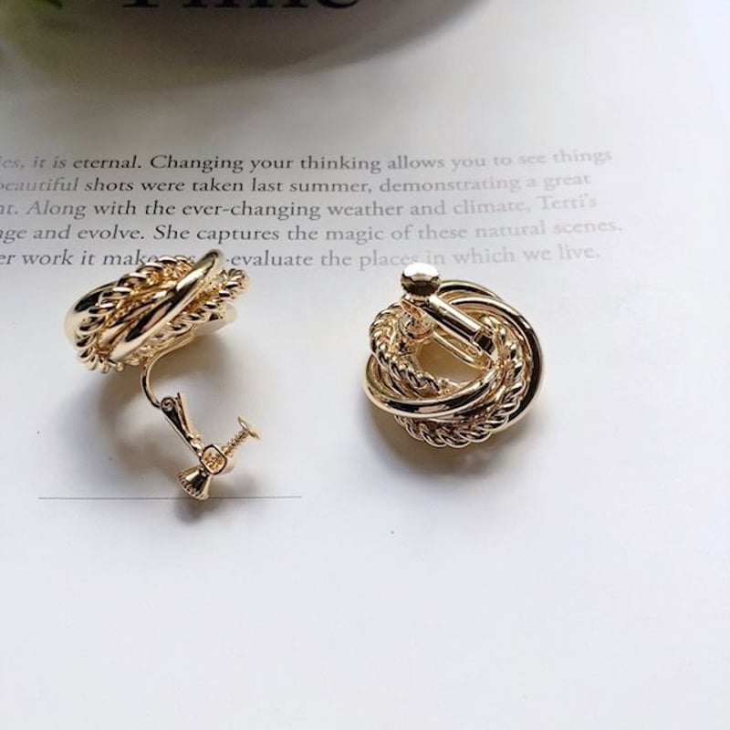 チェーントリニティイヤリング | RiiUM