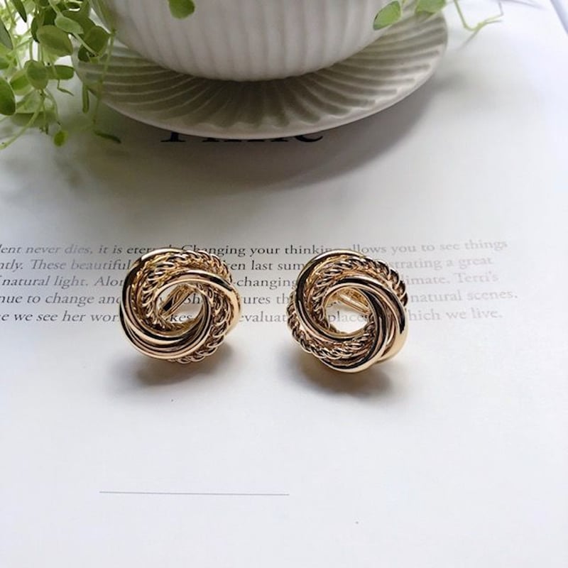 トリニティイヤリング CR80083231 - トリニティ イヤリング、クラシックモデル - ホワイト