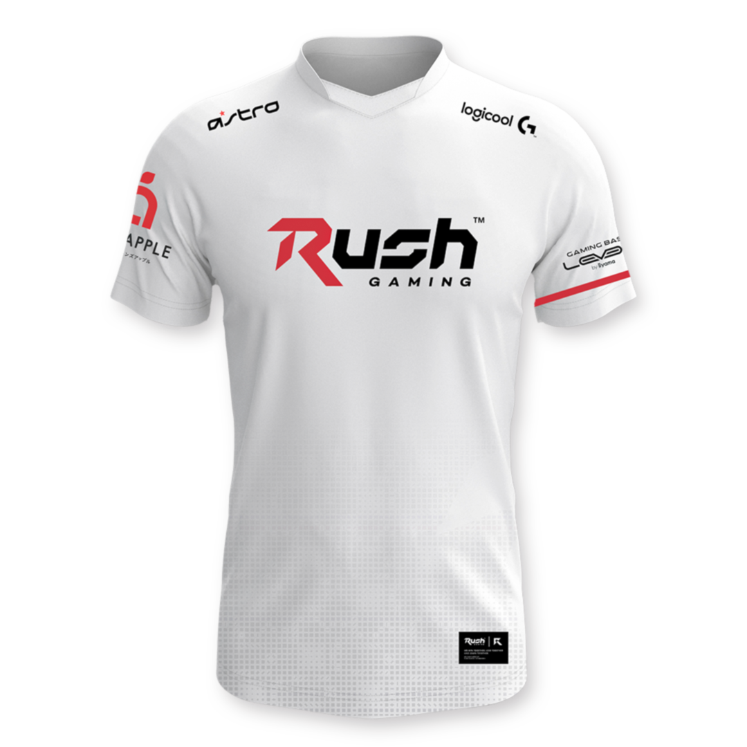 2023 Rush Gaming Team Jersey (White) | Rush Gam