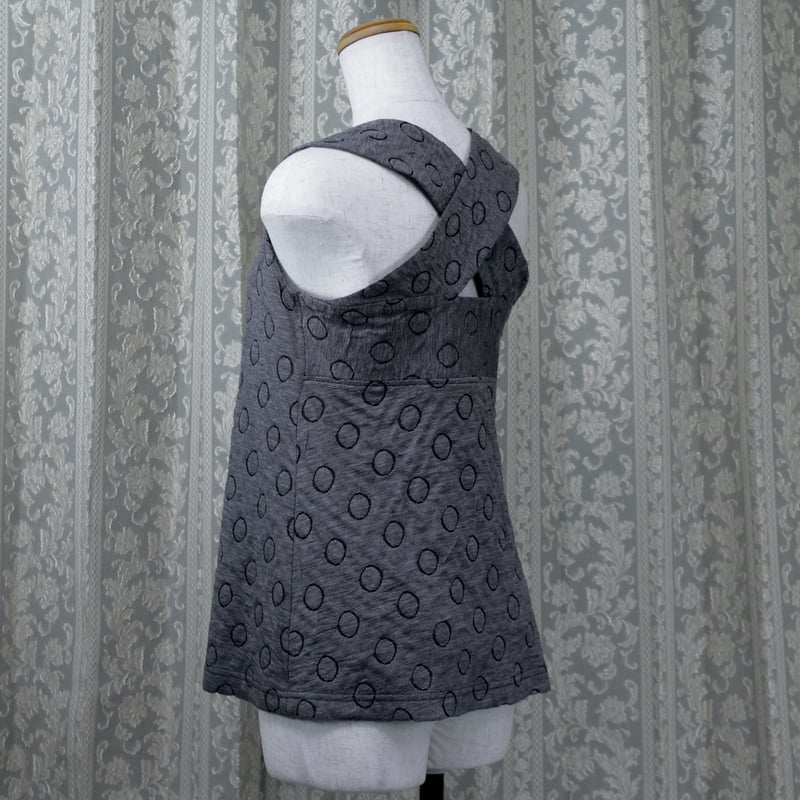 グレー 幾何学模様のノースリーブとボレロ グレー 幾何学模様のノースリーブとボレロ 楽天市場】【20%OFF