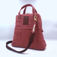 ベルギーリネン2wayショルダーバッグ｜ピンク(H96B)｜日本製【オブジェbag】簡易ラッピングでお届け
