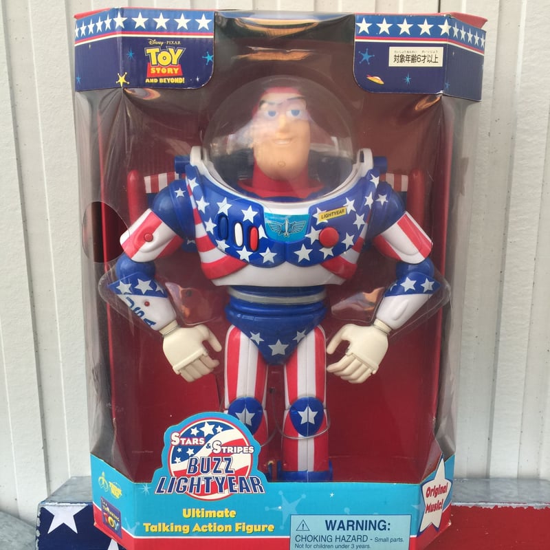 バズライトイヤー 星条旗 トイストーリー トーキングバズ フィギュア