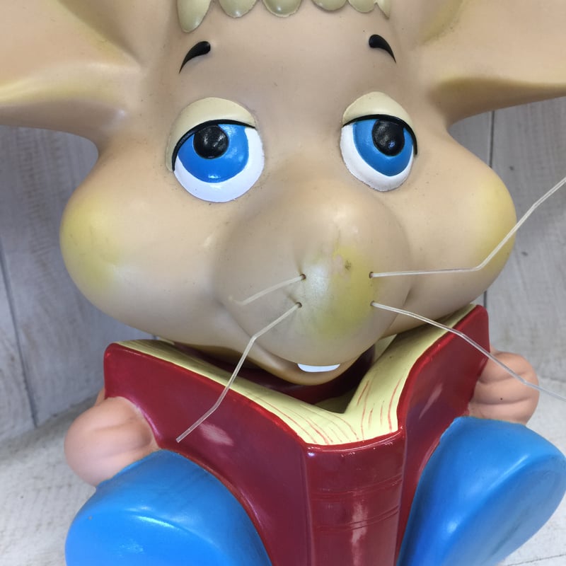 1970’s トッポジージョ ビンテージ 貯金箱 ソフビ TOY ヒッコリー 1970's トッポジージョ ビンテージ 貯金箱 ソフビ TOY ヒッコリー