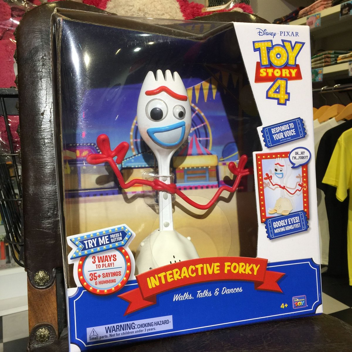 トイストーリー4 ディズニー ピクサー フォーキー トーキング&ダンス