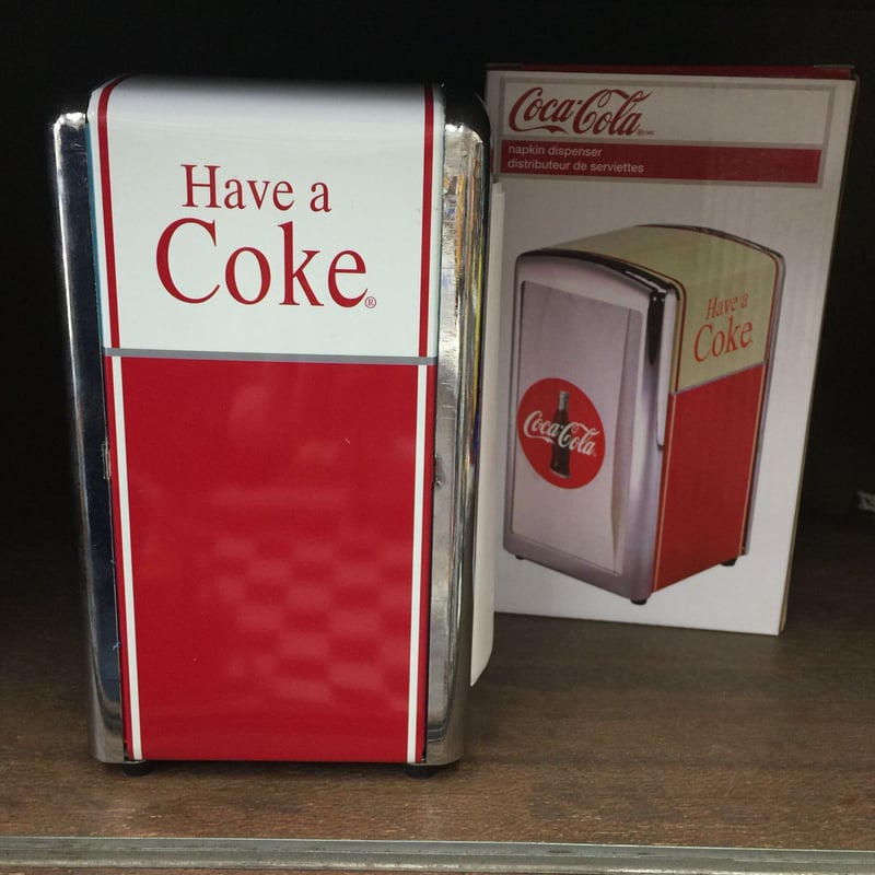 コカコーラ ナプキンディスペンサー HAVE a Coke | SOJIJI コカコーラ ナプキンディスペンサー HAVE a Coke | SOJIJI
