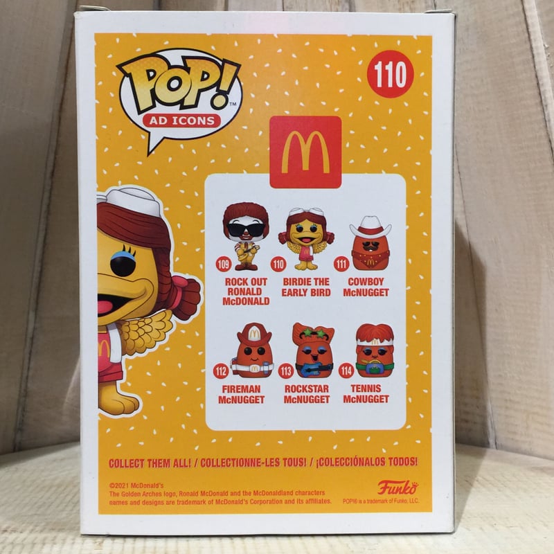 ランキングや新製品 マクドナルド BIRD EARLY THE BIRDIE バーディー POP! FUNKO アメコミ