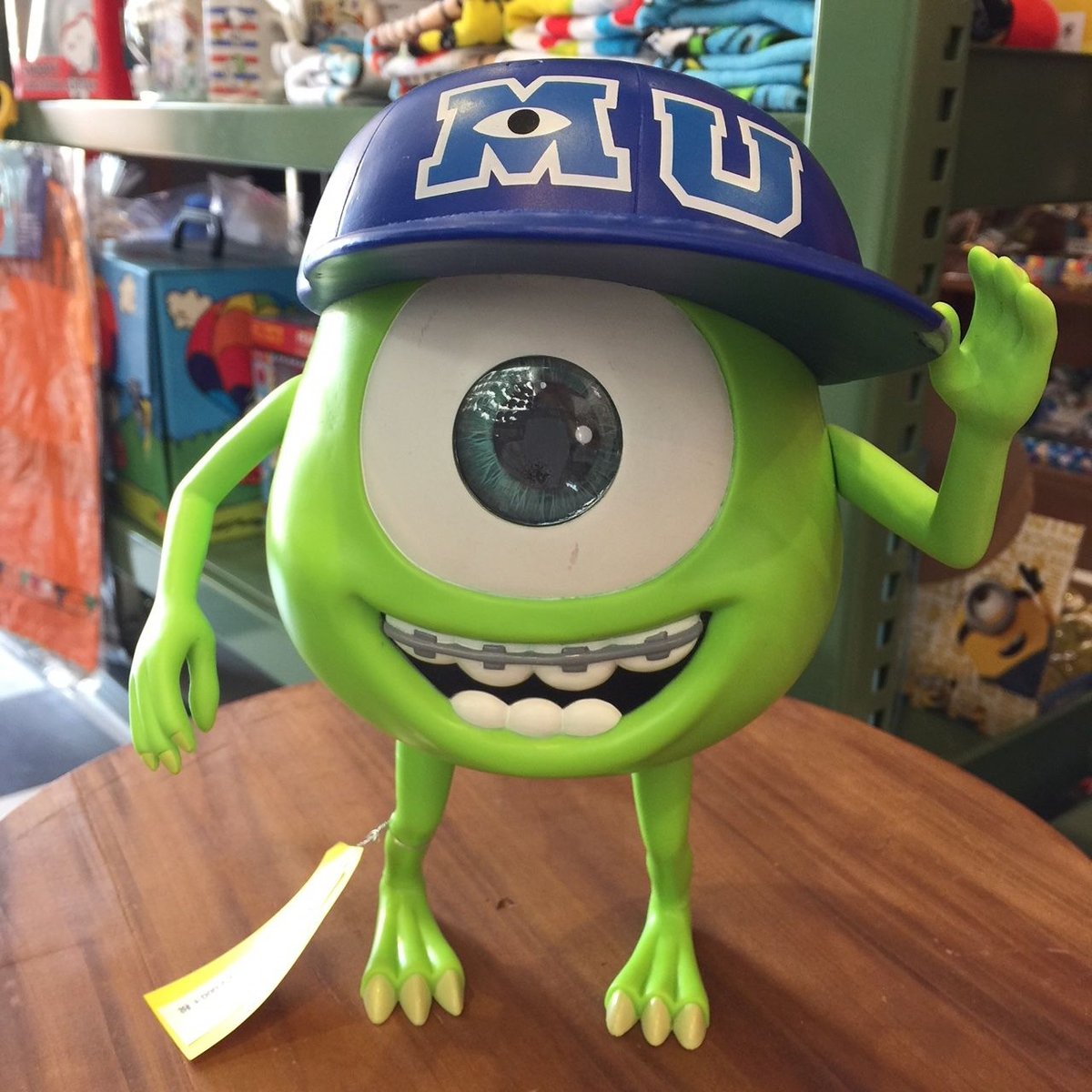 ディズニーピクサー モンスターズユニバーシティ マイクフィギュア 