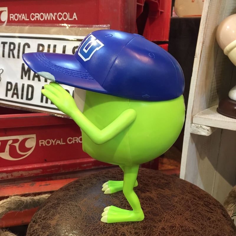 ディズニーピクサー モンスターズユニバーシティ マイクフィギュア 