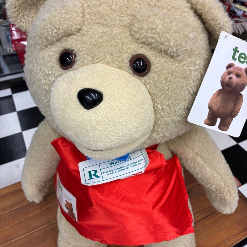 テッド　Ted ぬいぐるみ Amazon.co.jp: 海外版 TED テッド 16インチ 喋るぬいぐるみ 等身大