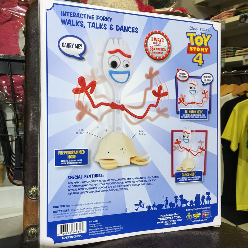 トイストーリー4 ディズニー ピクサー フォーキー トーキング&ダンス
