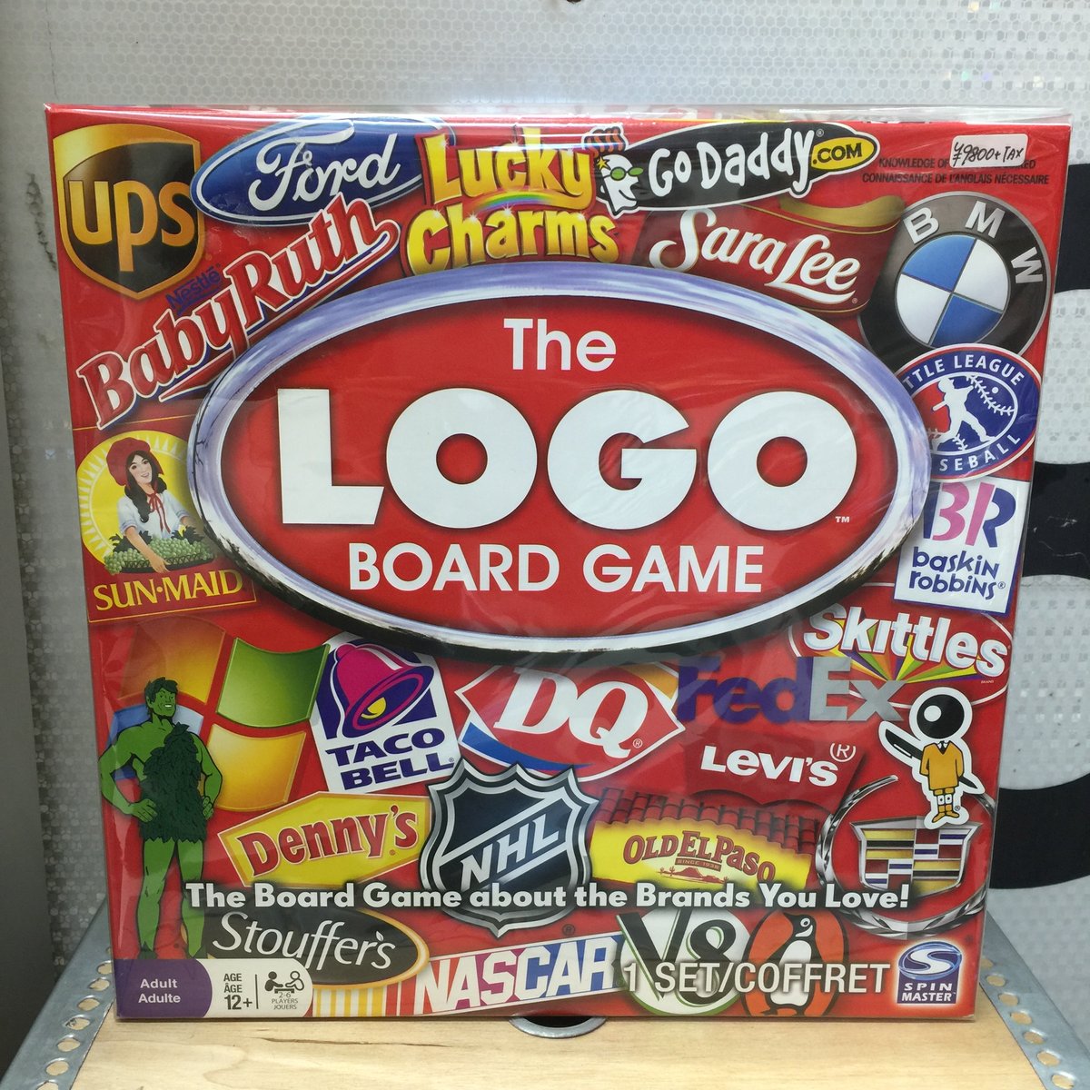 The LOGO BOARD GAME アメリカ企業 ロゴカード ボードゲーム