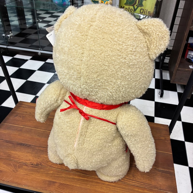 Ted テッド 赤エプロン ぬいぐるみ 実物大 24インチ | BILLVAN BASE＆TO
