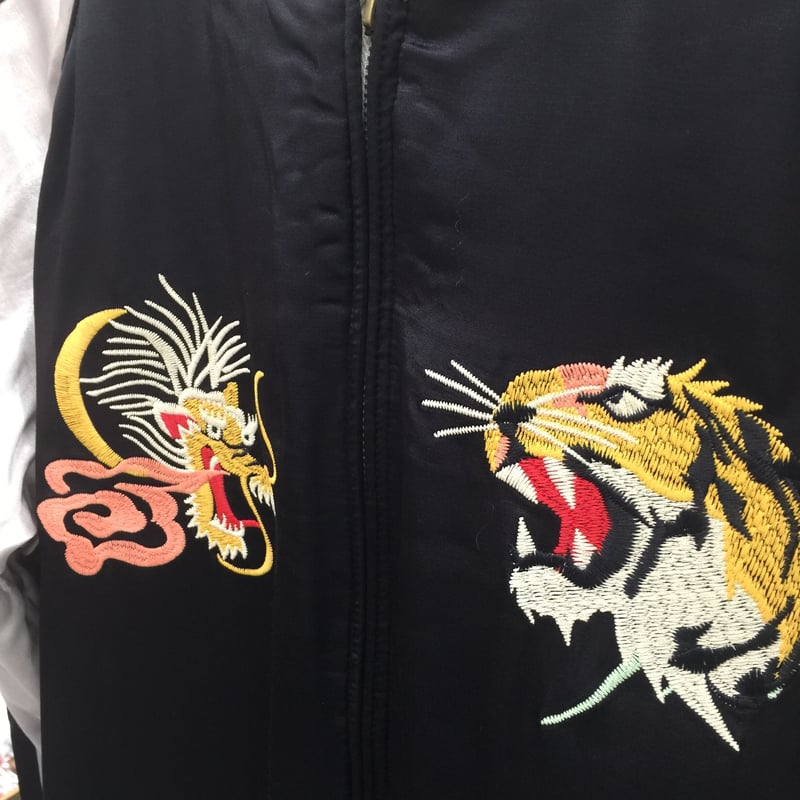 HOUSTON 飛有棲屯 顔虎×龍地図 張り付けれ リバーシブル  