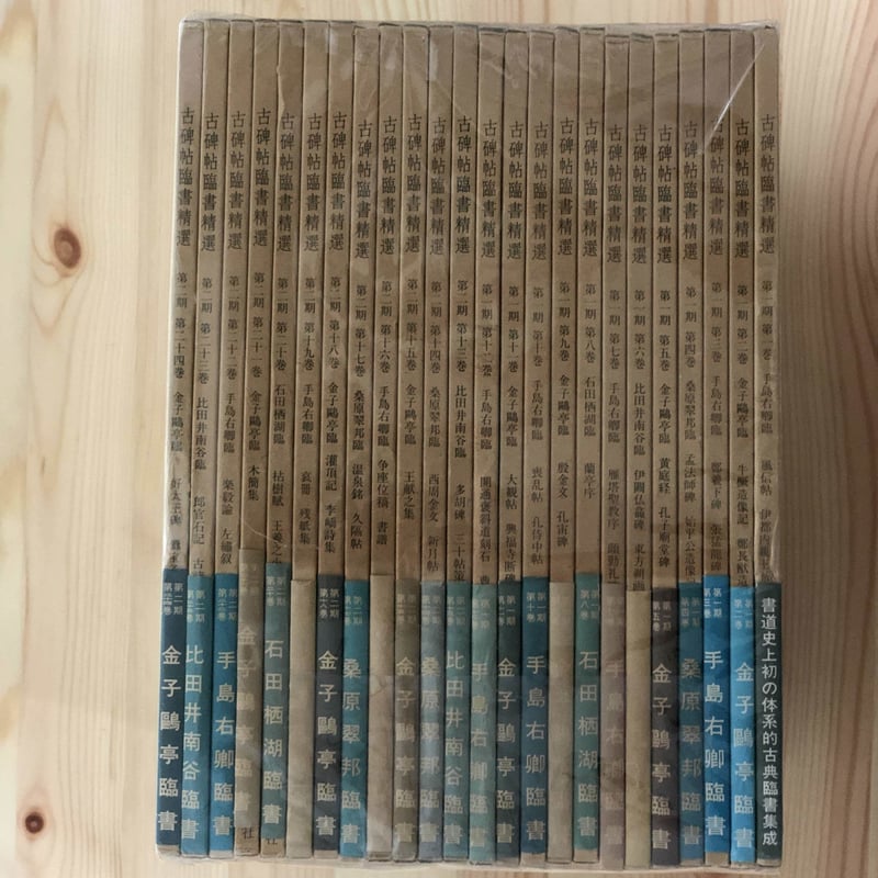 L68◇【古碑帖臨書精選 計21冊】日貿出版/哀冊/残紙 L68◇【古碑帖臨書精選 計21冊】日貿出版/哀冊/残紙
