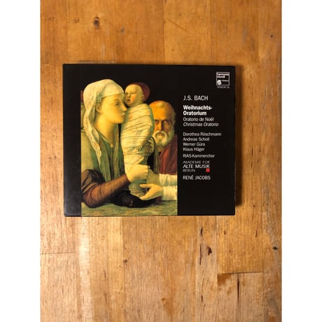 J.S.バッハ：クリスマス・オラトリオ　ルネ・ヤーコプス（指揮）＝ベルリン古楽アカデミー（輸入盤2CD）