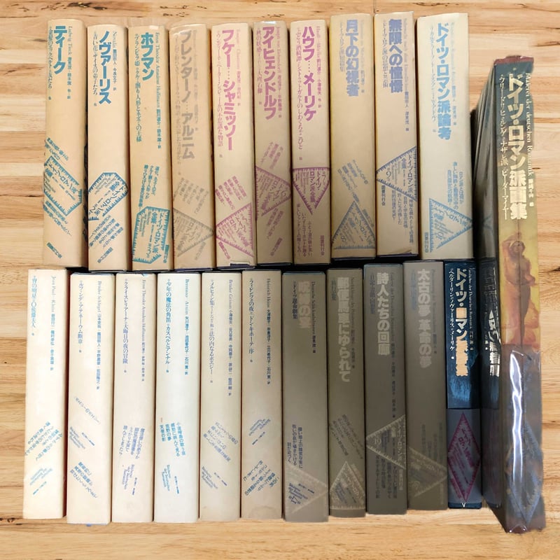 ドイツ・ロマン派全集(全20巻+別巻2冊揃) 国書刊行会 ドイツ・ロマン派全集(全20巻+別巻2冊揃) 国書刊行会