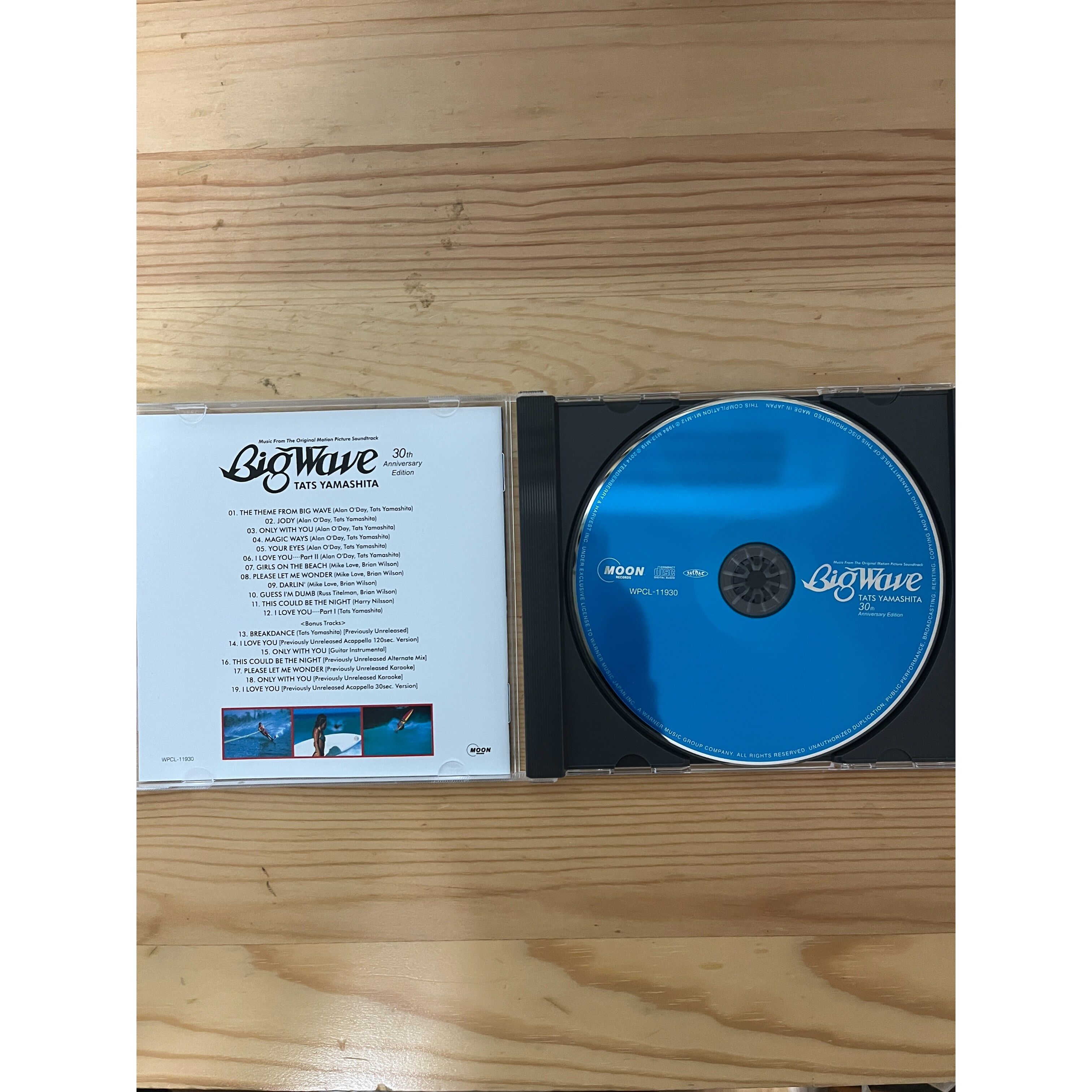 山下達郎 BIG WAVE 30TH ANNIVERSARY EDITION original