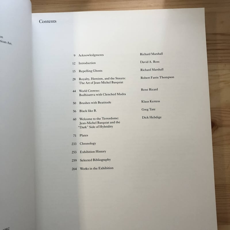 ジャン＝ミシェル・バスキア回顧展（図録/英語） Whitney/Abrams