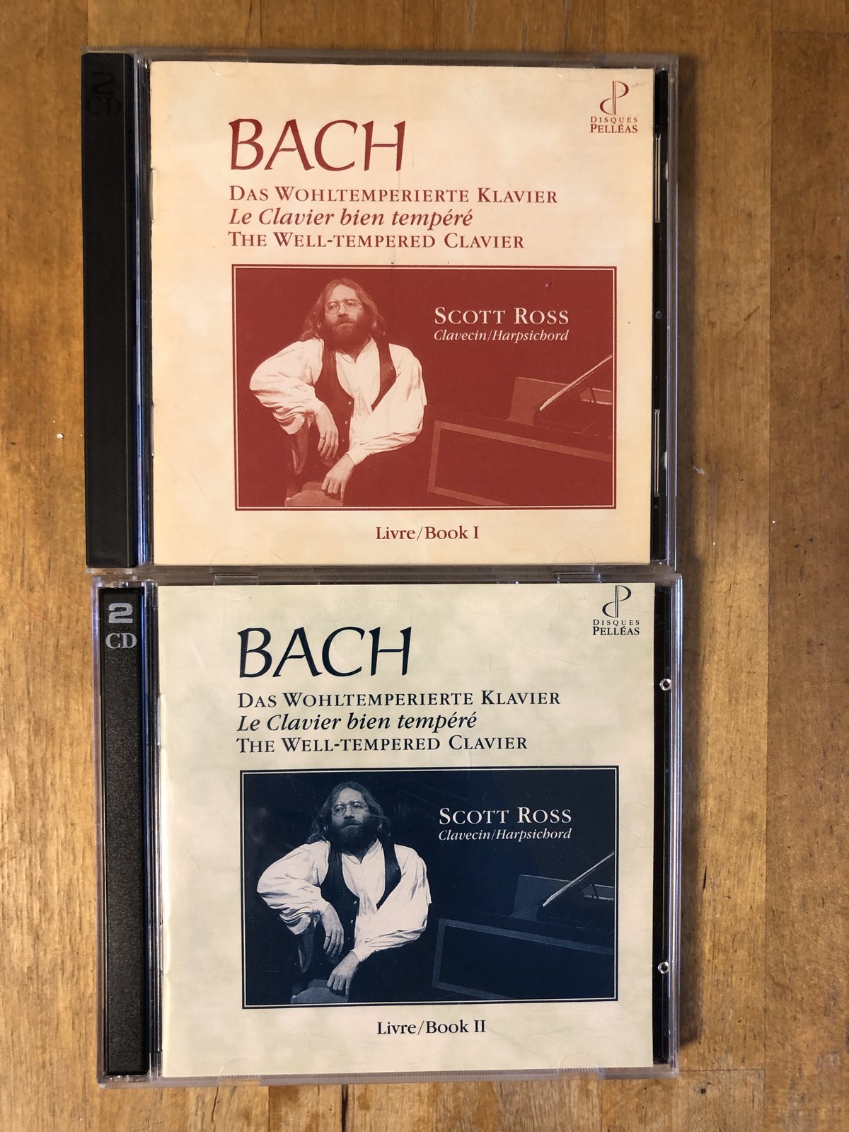 バッハ 平均律クラヴィーア曲集1巻、2巻（全4CD） スコット