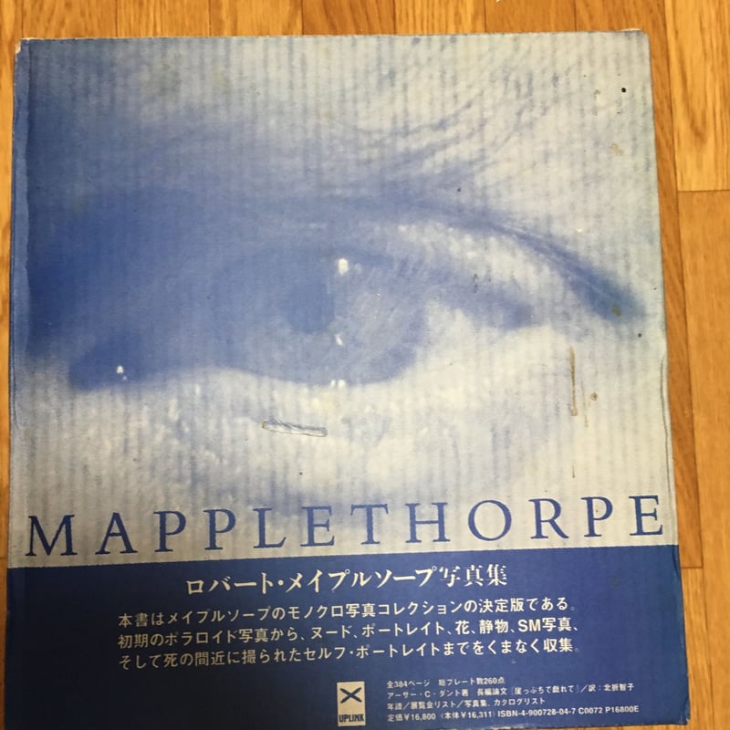メイプルソープ写真集Mapplethorpe] アップリンク1994年初版日本版 函