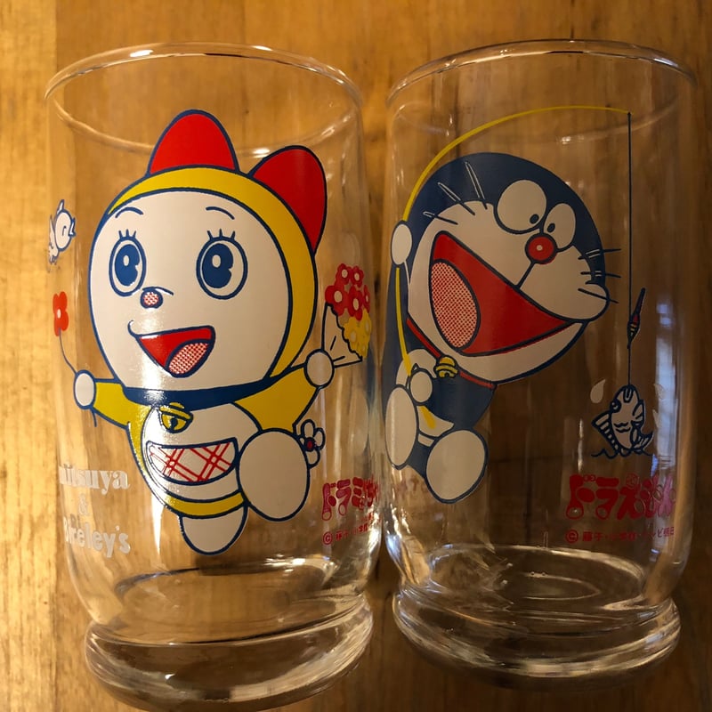 ドラえもん・ドラミちゃん グラス（非売品） | ファーイースタン