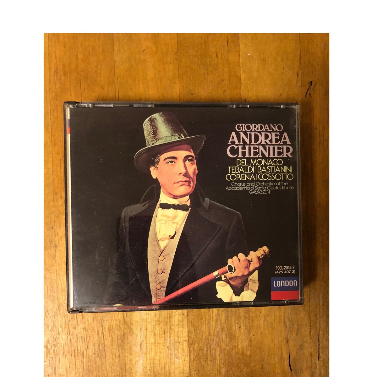 ジョルダーノ：歌劇「アンドレア・シェニエ」全曲（国内盤2CD） デル 