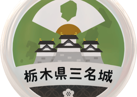 缶バッジ【栃木県三名城】