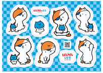 ぼんてん・まるステッカー