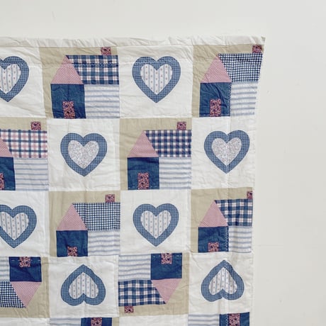 vintage handmade country quilt