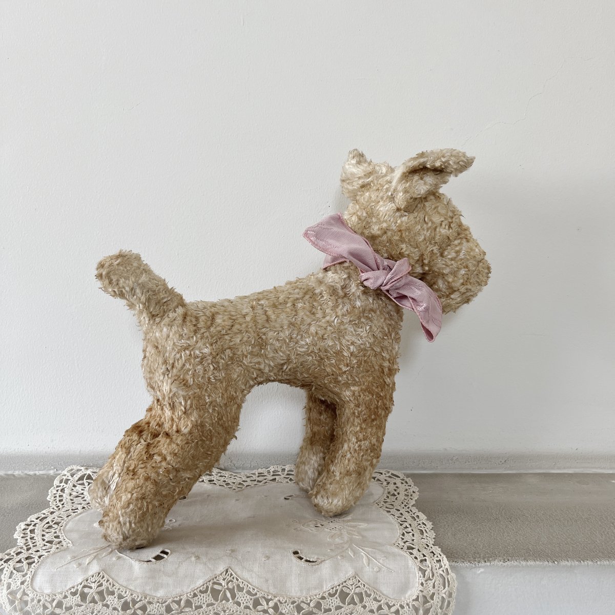 犬のぬいぐるみ　ドール　アンティーク antique dog doll | ANNA