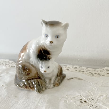 vintage cat ornament