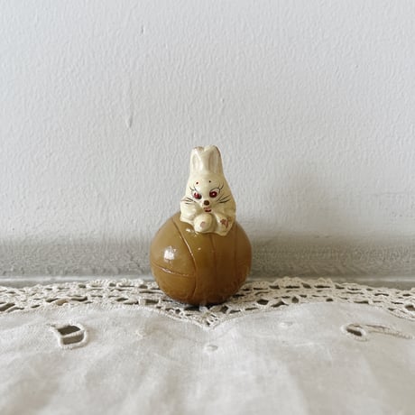 vintage rabbit pencil sharpener