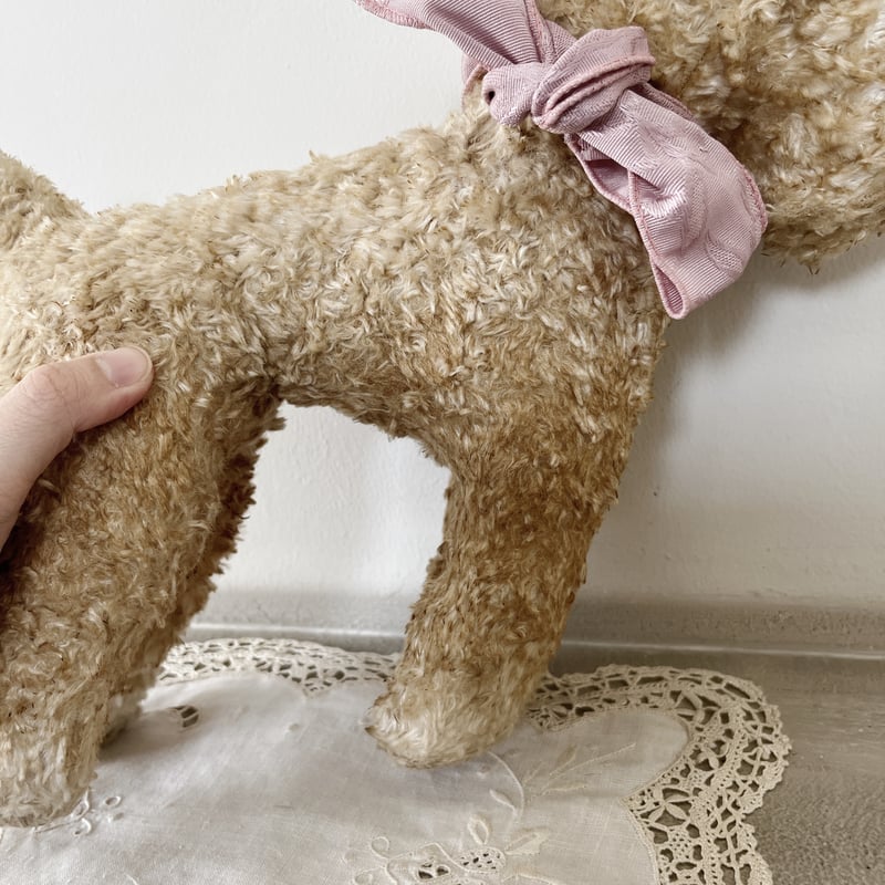 ぬいぐるみ antique dog doll antique dog doll | ANNA