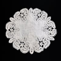 antique lace doily
